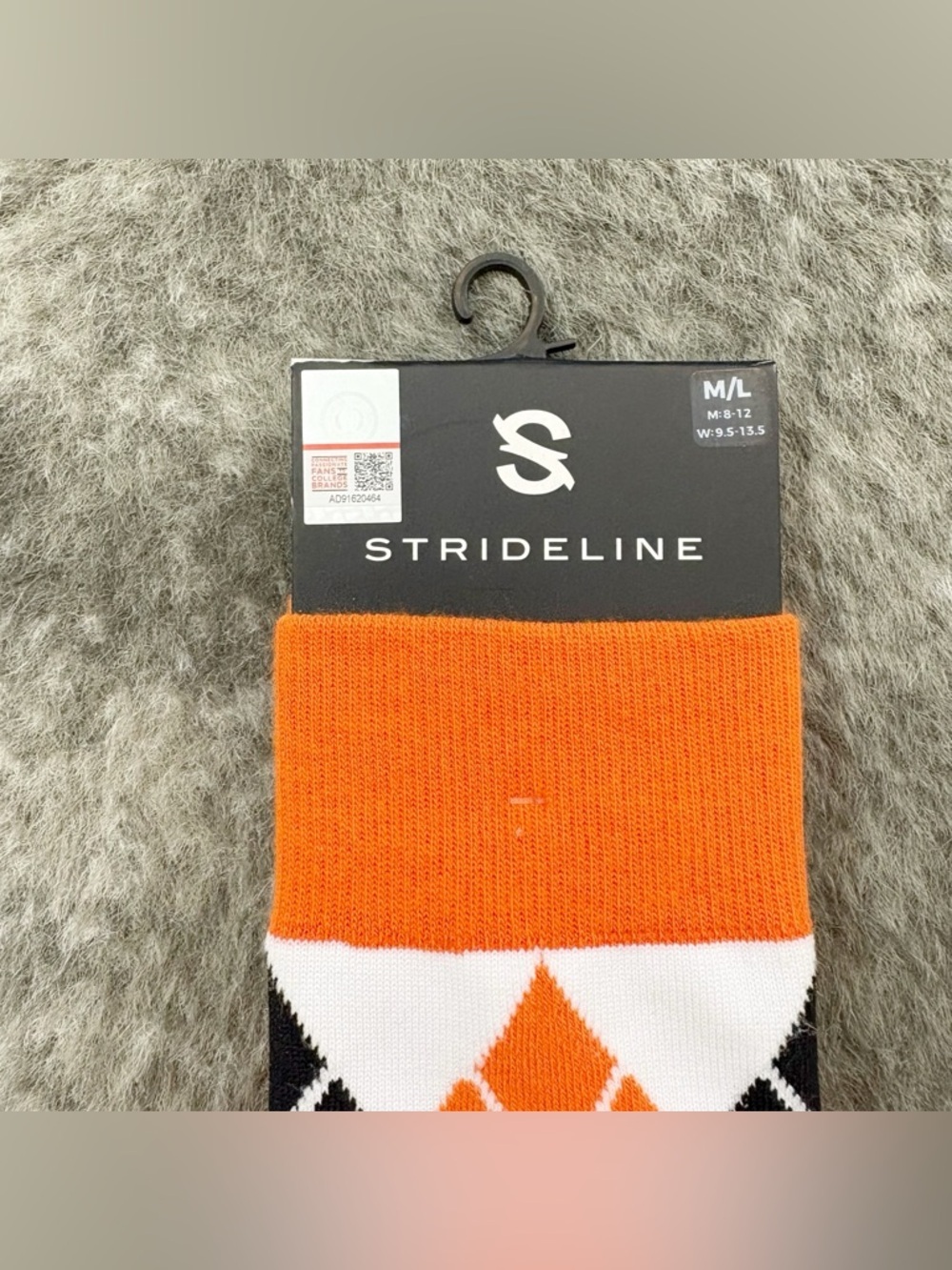 NWT Strideline M/L Argyle Oregon State University Beavers Socks - Picture 3 of 6